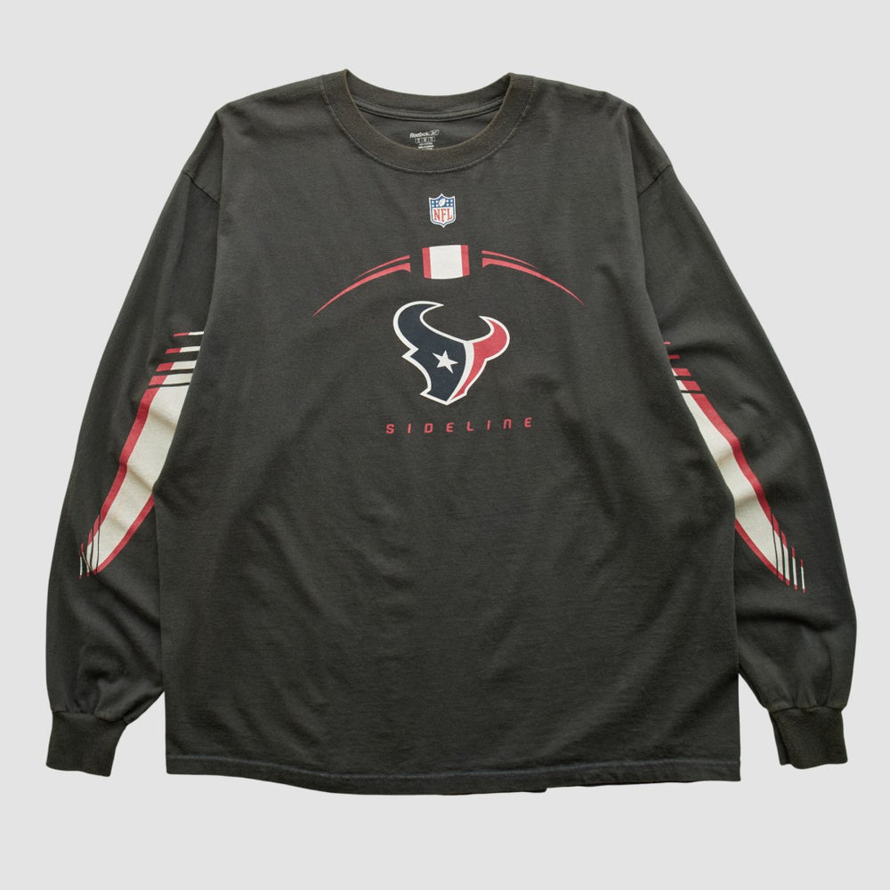 Houston Texans Reebok 2000s Long Sleeve T-shirt | NFL Hot