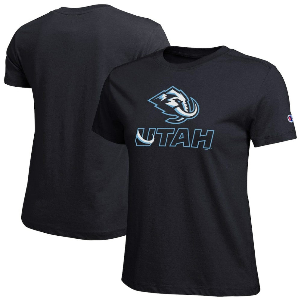 Utah Mammoth Champion Women's Wordmark Lockup T-Shirt - NHL T-shirts