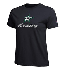 Dallas Stars Champion Women's Wordmark Lockup T-Shirt - NHL T-shirts