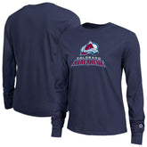 Colorado Avalanche Champion Women's Wordmark Lockup Long Sleeve T-Shirt - NHL T-shirts