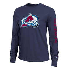 Colorado Avalanche Champion Women's 2-Hit Long Sleeve T-Shirt - NHL T-shirts