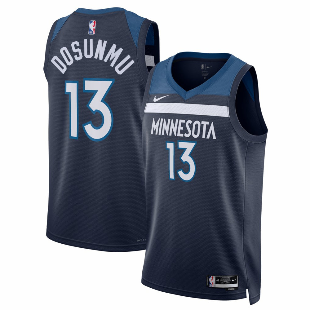 Navy Ayo Dosunmu Minnesota Timberwolves Unisex Swingman Jersey | NBA