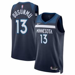 Navy Ayo Dosunmu Minnesota Timberwolves Unisex Swingman Jersey | NBA