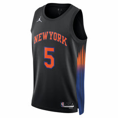 Black José Alvarado New York Knicks Jordan Brand Unisex Swingman Jersey | NBA