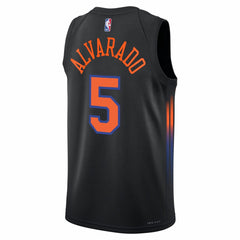 Black José Alvarado New York Knicks Jordan Brand Unisex Swingman Jersey | NBA