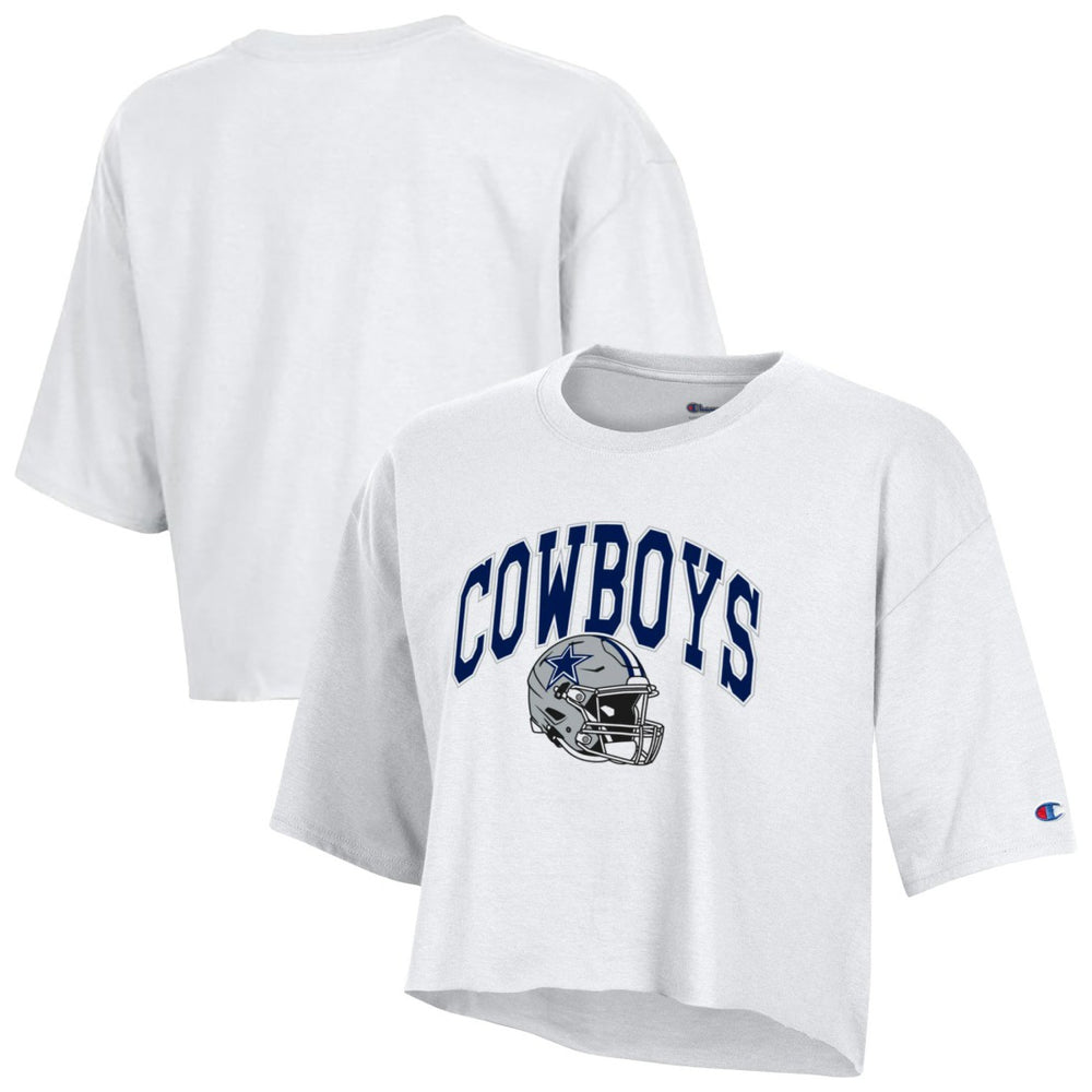 Dallas Cowboys Women's Boyfriend Cropped T-Shirt | NFL New