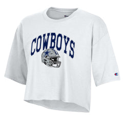 Dallas Cowboys Women's Boyfriend Cropped T-Shirt | NFL New