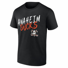 Anaheim Ducks Hustle Personalized Name & Number T-Shirt - NHL T-shirts