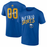 Buffalo Sabres Big & Tall Hustle Personalized Name & Number T-Shirt - NHL T-shirts