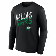 Dallas Stars Hustle Personalized Name & Number Long Sleeve T-Shirt - NHL T-shirts