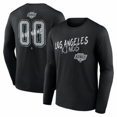 Los Angeles Kings Hustle Personalized Name & Number Long Sleeve T-Shirt - NHL T-shirts