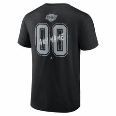Los Angeles Kings Hustle Personalized Name & Number T-Shirt - NHL T-shirts