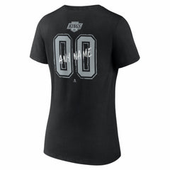 Los Angeles Kings Women's Hustle Personalized Name & Number V-Neck T-Shirt - NHL T-shirts