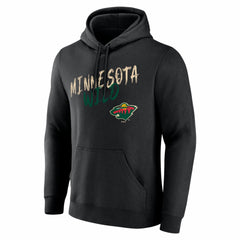 Minnesota Wild Big & Tall Hustle Personalized Name & Number Hoodie - NHL Hoodies