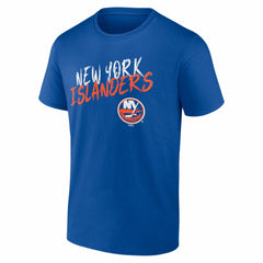 New York Islanders Hustle Personalized Name & Number T-Shirt - NHL T-shirts
