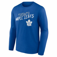 Toronto Maple Leafs Hustle Personalized Name & Number Long Sleeve T-Shirt - NHL T-shirts