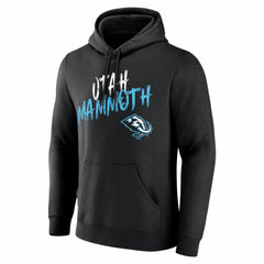 Utah Mammoth Hustle Personalized Name & Number Hoodie - NHL Hoodies