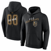 Vegas Golden Knights Hustle Personalized Name & Number Hoodie - NHL Hoodies