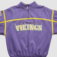 Minnesota Vikings 90s 1/4 Zip Sweatshirt | NFL Outlet