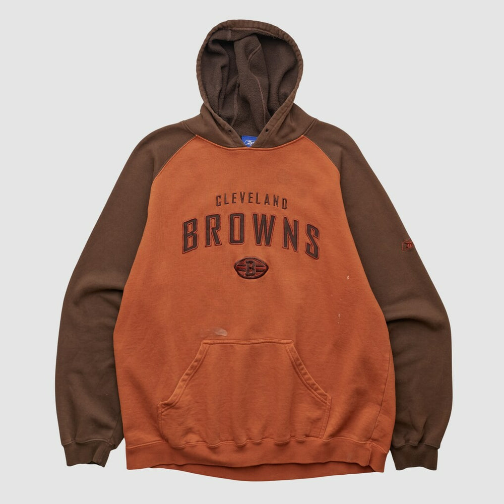 Cleveland Browns Reebok 2000s Hooded Pullover Sweatshirt | NFL Outlet