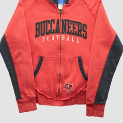 Tampa Bay Buccaneers Reebok 2000s Hooded Full Zip Sweatshirt | NFL Outlet