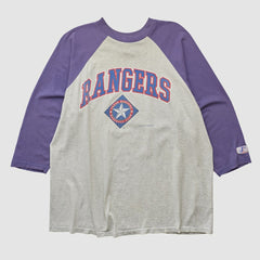 Texas Rangers Logo Athletic T-shirt - MLB T-shirts
