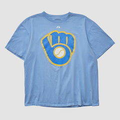 Milwaukee Brewers Majestic 2000s T-shirt - MLB T-shirts