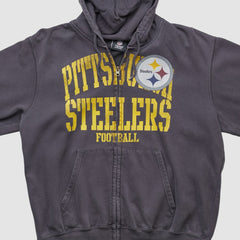 Pittsburgh Steelers NFL 2010s Hooded Full Zip Sweatshirt | NFL On sale