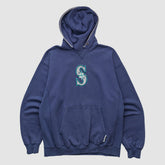Seattle Mariners Champion 2000s Hooded Pullover Sweatshirt - MLB Pullover