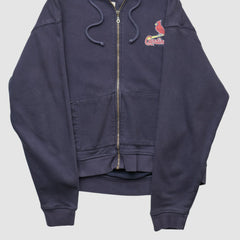St. Louis Cardinals Gear For Sports 2010s Hooded Full Zip Sweatshirt - MLB Sweatshirts