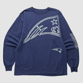 New England Patriots Reebok 2000s Long Sleeve T-shirt | NFL Hot