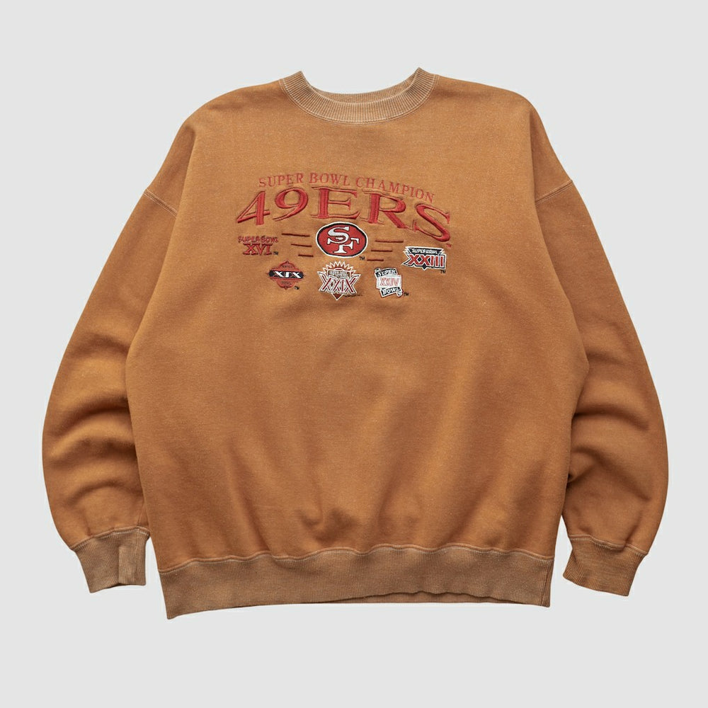 San Francisco 49ers Super Bowl 90s Pullover Sweatshirt | NFL Sale