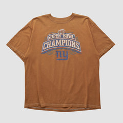 New York Giants Super Bowl Reebok 2008 T-shirt | NFL Outlet
