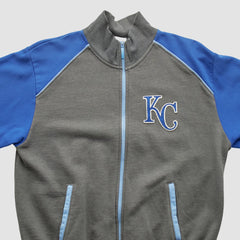 Kansas City Royals Majestic 2000s Full Zip Sweatshirt - MLB Sweatshirts