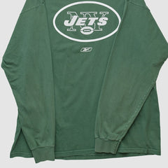 New York Jets Reebok 2000s Long Sleeve T-shirt | NFL Online