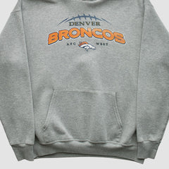 Denver Broncos NFL 2000s Hooded Pullover Sweatshirt | NFL Sale