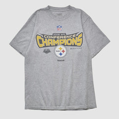 Pittsburgh Steelers Conference Champions Reebok 2008 T-shirt | NFL New