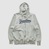 New York Yankees Nike 2000s Hooded Full Zip Sweatshirt - MLB Sweatshirts