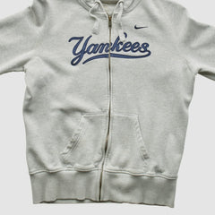 New York Yankees Nike 2000s Hooded Full Zip Sweatshirt - MLB Sweatshirts