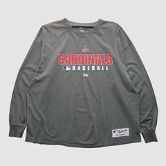St. Louis Cardinals Majestic 2000s Long Sleeve T-shirt - MLB T-shirts