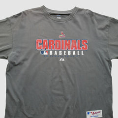 St. Louis Cardinals Majestic 2000s Long Sleeve T-shirt - MLB T-shirts