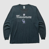 Colorado Rockies Delta 2007 Long Sleeve T-shirt - MLB T-shirts