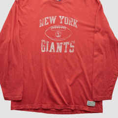 New York Giants Reebok 2000s Long Sleeve T-shirt | NFL New
