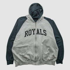 Kansas City Royals 2000s Hooded Full Zip Sweatshirt - MLB Sweatshirts