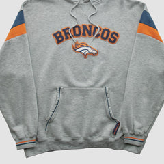 Denver Broncos NFL 2000s Hooded Pullover Sweatshirt | NFL Online