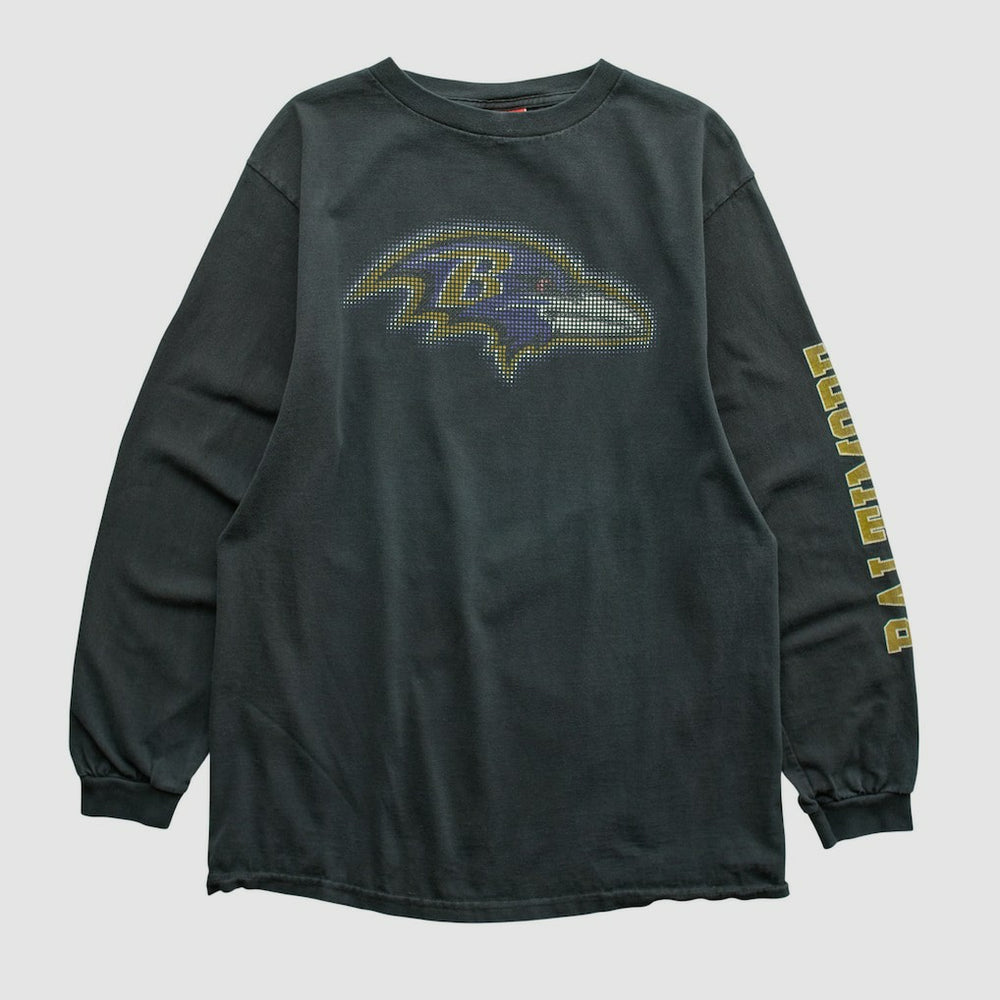 Baltimore Ravens NFL 2000s Long Sleeve T-shirt | NFL Discount