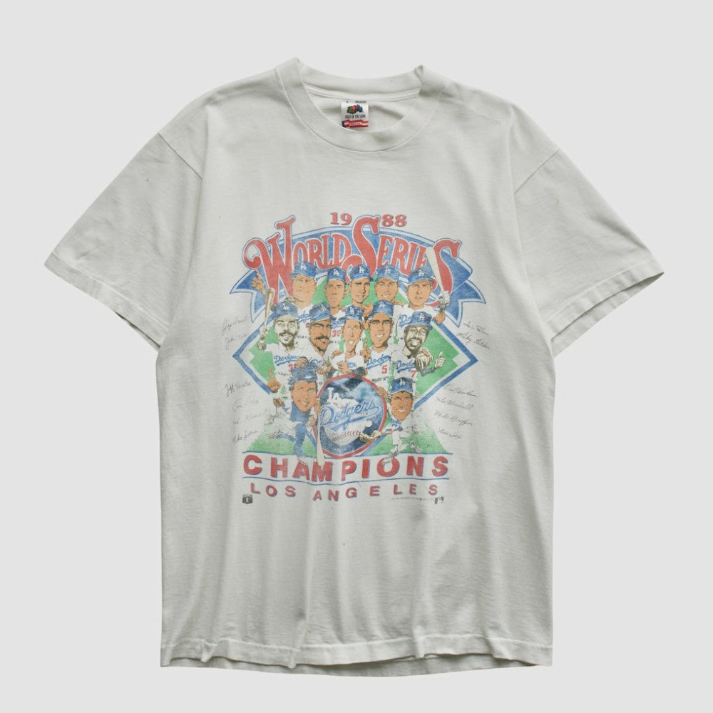 World Series Fruit of The Loom 1988 T-shirt - MLB T-shirts