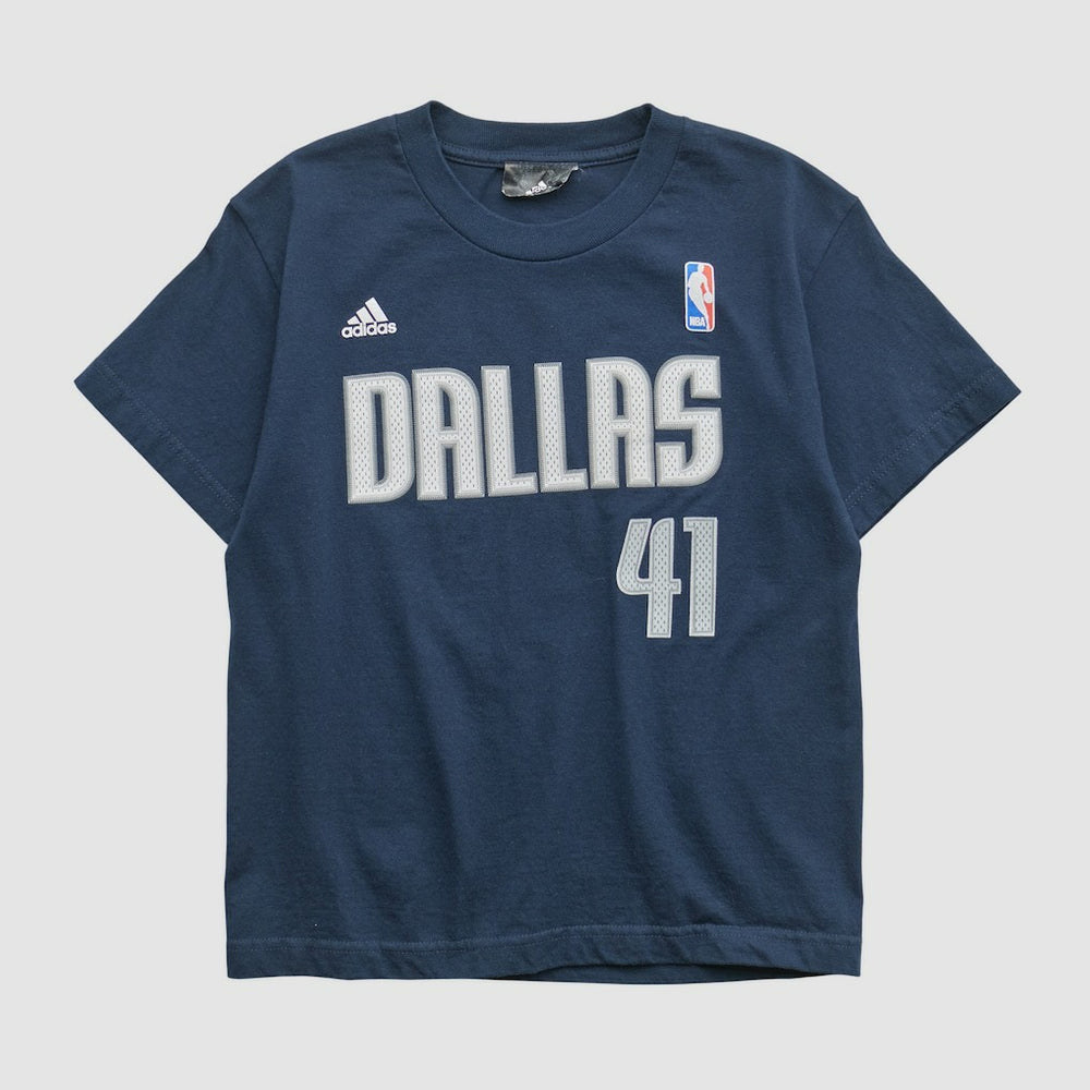 Navy Dallas Mavericks 2010s T-shirt sale | NBA