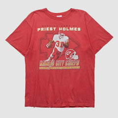 Kansas City Chiefs Priest Holmes NFL 2000s T-shirt | NFL Online