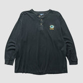 Green Bay Packers Logo 7 90s Long Sleeve T-shirt | NFL Discount